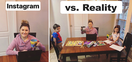 Instagram versus Reality