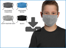 Youth V.I.T. Shaped Face Mask