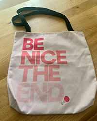 Be Nice. The End.