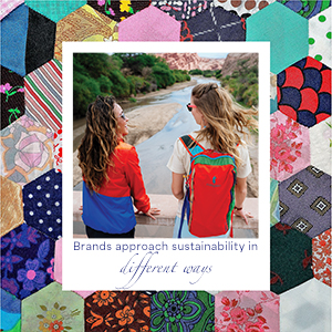 Brands approach sustainability in different ways