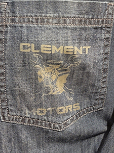 Laser Etching on Denim