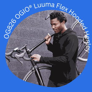 OGIO Luuma Flex Hooded Henley