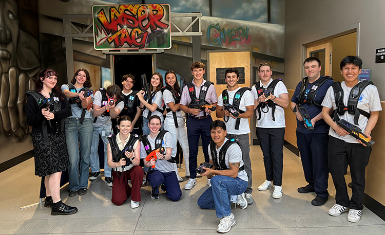 2025 SanMar Intern Laser Tag Outing