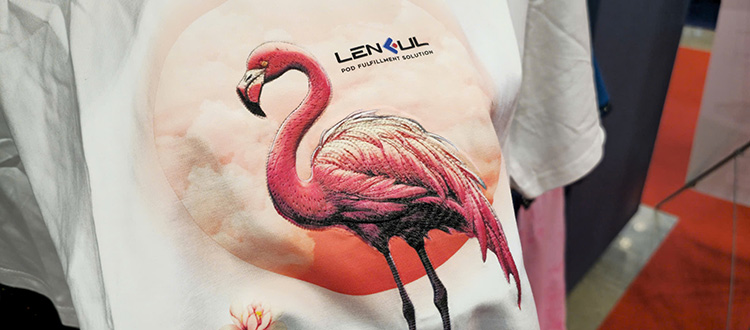 Layered DTG printing creates unique effects